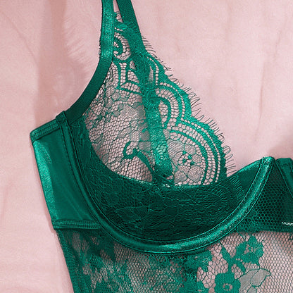 Body pyjama pour femme, en mesh, sculptant la silhouette