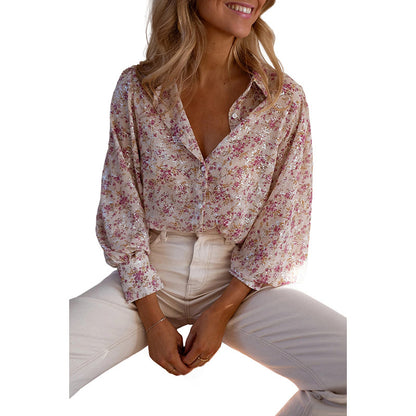 Chemise tendance pour femme à rangée unique de boutons multiples.