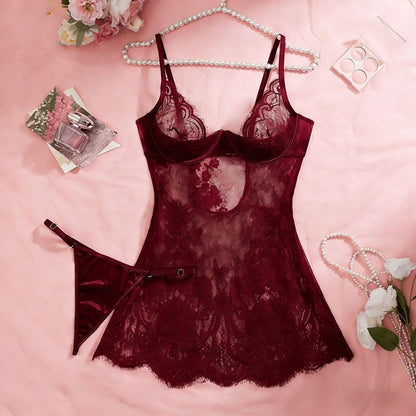 Body pyjama pour femme, en mesh, sculptant la silhouette