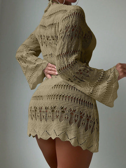 Blouse bikini pour femme, style vacances hawaïennes.